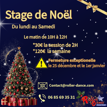 Stage de Noël chez Roller Dance - Clermont l'Hérault